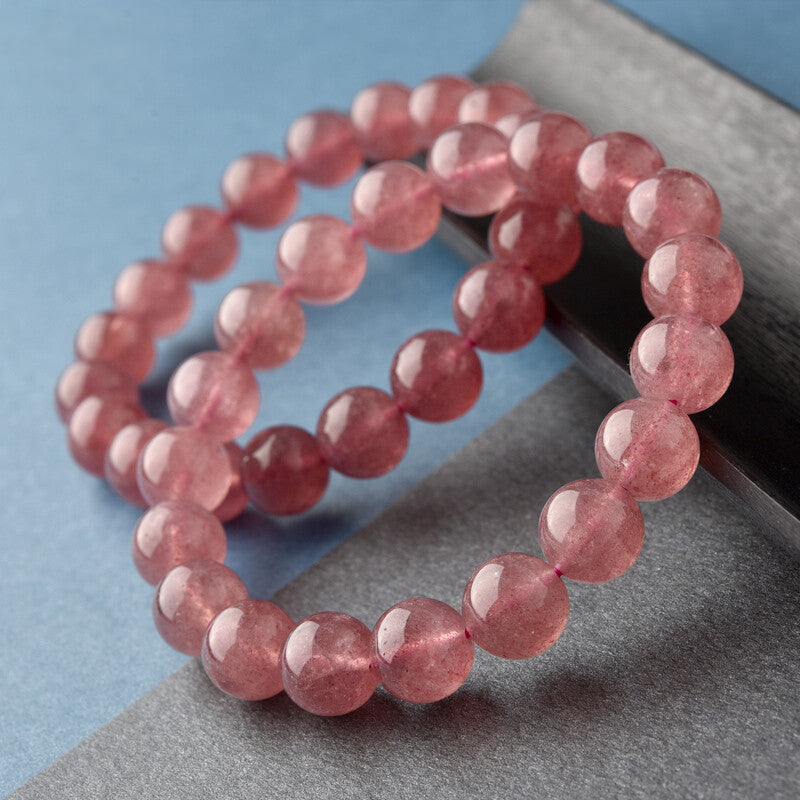 Strawberry quartz bracelet-草莓晶手串