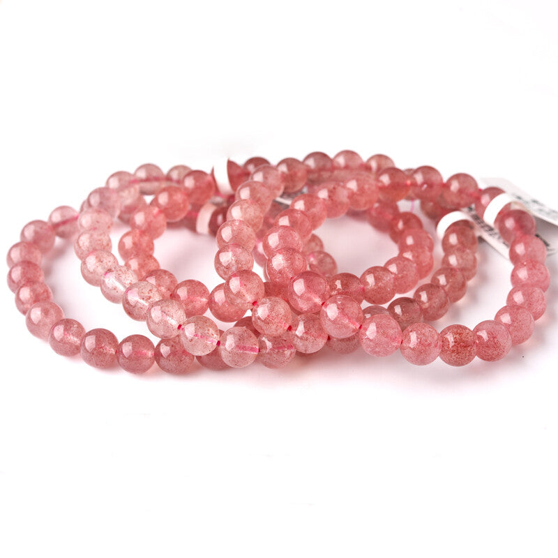 Strawberry quartz bracelet-草莓晶手串